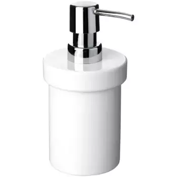 Дозатор мыла Sanotechnik «МАРТИНС», керамика, белый