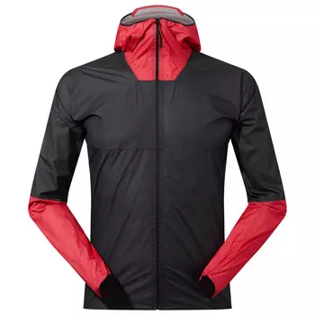Дождевик Berghaus MTN Guide Hyper Light, цвет Jet Black/Goji Berry