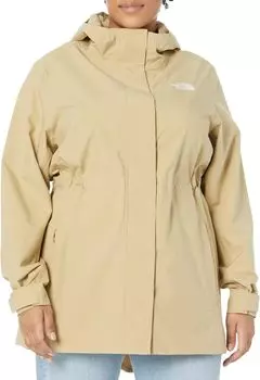 Дождевик больших размеров City Breeze The North Face, цвет Khaki Stone