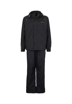 Дождевик Brisbane AWG комплект W-PRO 10 000 с водонепроницаемыми швами WHISTLER, черный