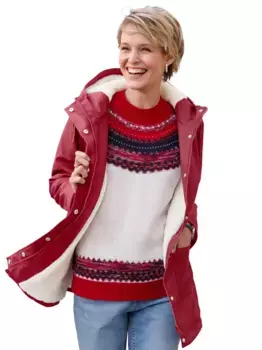 Дождевик Classic Basics с капюшоном, цвет Kirsche