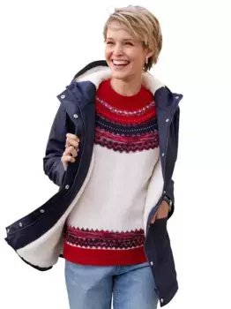 Дождевик Classic Basics с капюшоном, синий