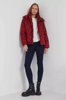 Дождевик Claude Pepe Jeans, бордовый