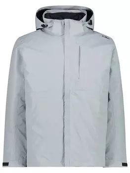 Дождевик CMP 3in1-Funktionsjacke, цвет Grau/Dunkelblau