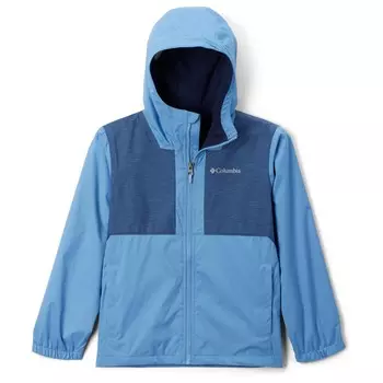 Дождевик Columbia Kid's Rainy Trails Fleece Lined, цвет Skyler/Collegiate Navy