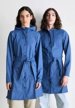 Дождевик CURVE LONG JACKET UNISEX Rains, синий