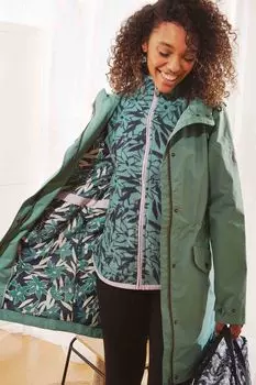 Дождевик Delara Weird Fish, зеленый