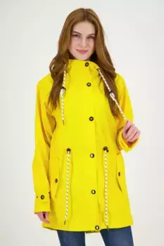 Дождевик DEPROC Active "Friesennerz LOVE PEAK UNI WOMEN", также доступен в больших размерах, желтый
