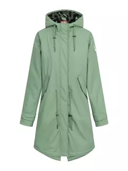 Дождевик Derbe Friese Tidaholm Leo, цвет hedge green/leo