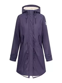 Дождевик Derbe Tidaholm, цвет purple plumeria/off white