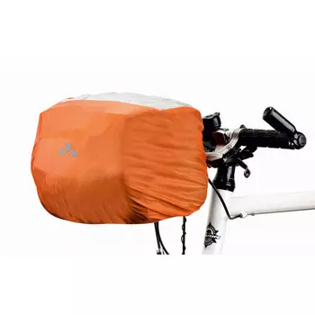 Дождевик для сумки на руль Vaude, оранжевый