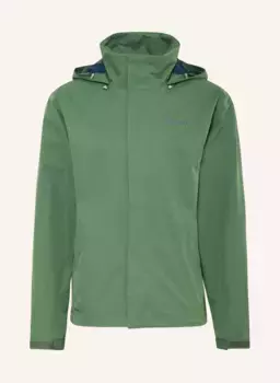 Дождевик escape light Vaude, зеленый
