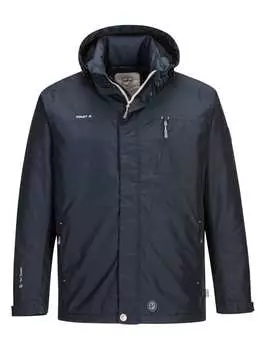 Дождевик First B, темно-синий