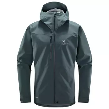 Дождевик Haglfs Front Proof, цвет Steel Blue