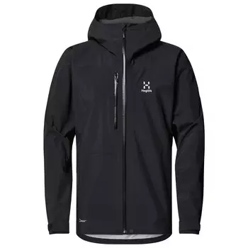 Дождевик Haglfs Front Proof, цвет True Black