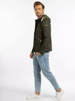 Дождевик из переработанного материала. Schmuddelwedda, зеленый