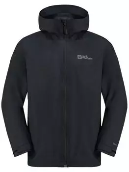 Дождевик Jack Wolfskin, черный
