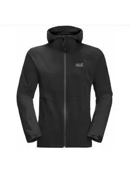 Дождевик Jack Wolfskin, черный