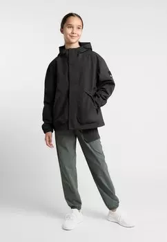 Дождевик Jack Wolfskin, темно-серый