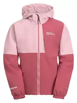 Дождевик Jack Wolfskin, цвет pink/rosa