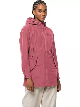 Дождевик Jack Wolfskin Dakar, розовый