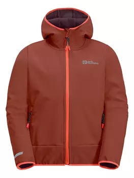 Дождевик Jack Wolfskin, красный