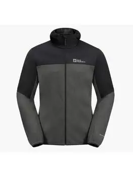 Дождевик Jack Wolfskin, серый