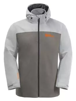 Дождевик Jack Wolfskin, серый