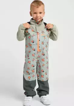 Дождевик Jack Wolfskin "SMILEYWORLD 2L AOP BIB K", цвет Mint-Leaf