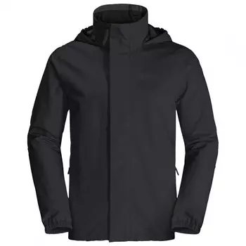 Дождевик Jack Wolfskin Stormy Point 2L, черный