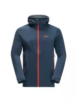 Дождевик Jack Wolfskin, темно-синий