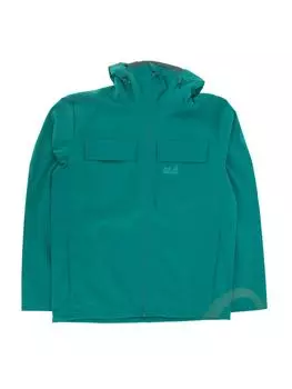Дождевик Jack Wolfskin, зеленый