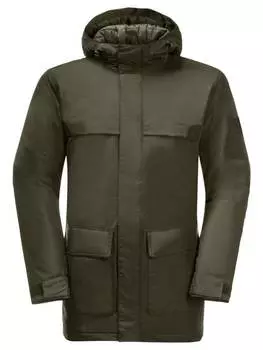 Дождевик Jack Wolfskin, зеленый