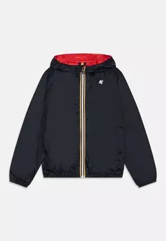 Дождевик JAKE ECO PLUS DOUBLE UNISEX K-Way, цвет blue depth/red