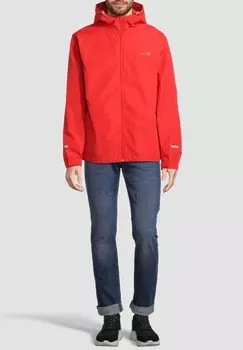 Дождевик, капюшон, воротник стойка, мужской Moorhead, цвет 18-1662 Flame Scar