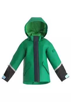 Дождевик Lindex, темно-зеленый