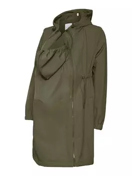 Дождевик MAMALICIOUS MLNell, темно-зеленый