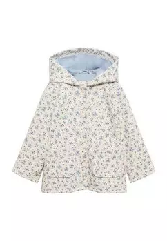 Дождевик Mango Kids, слоновая кость