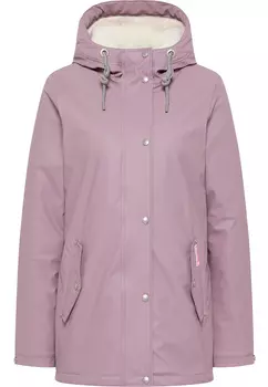 Дождевик myMo Mit Webpelzfutter, цвет Roslavendel