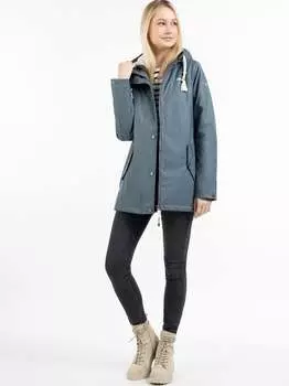 Дождевик на подкладке из искусственного меха Schmuddelwedda, синий