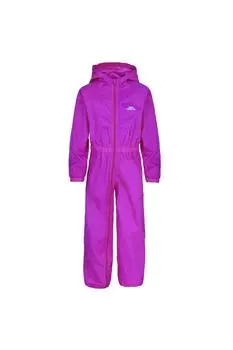 Дождевик на пуговицах Trespass, фиолетовый