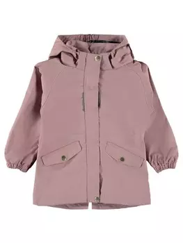 Дождевик name it Mdchen bergangsjacke/mit Kapuze, розовый
