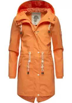 Дождевик Navahoo "Tropical Stormoo", с капюшоном, модный женский уличный плащ, цвет Apricot