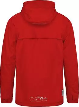 Дождевик Normani Outdoor Sports Kinder ungefttert mit Reflektoren, красный