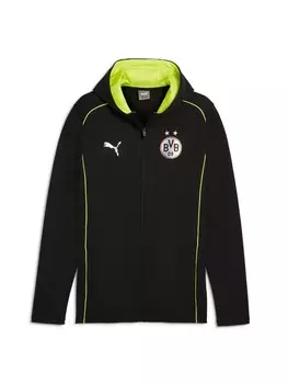 Дождевик Puma BVB Borussia Dortmund Esports Jacke mit Kapuze, черный