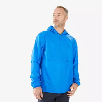 Дождевик Raincut на молнии 1/2 QUECHUA, цвет blau