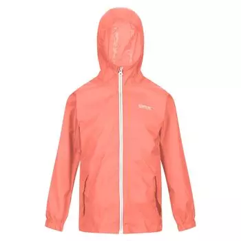 Дождевик Regatta mit Packbeutel Kids, цвет Fusion Coral