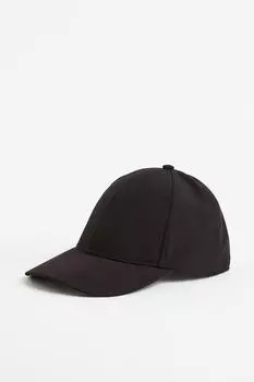 Дождевик с козырьком H&M, черный
