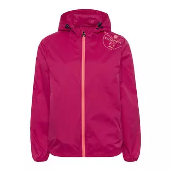 Дождевик с принтом-лейблом в области плеч. CHIEMSEE, цвет rosa