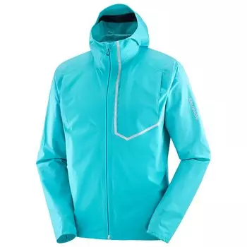Дождевик Salomon Bonatti Trail, цвет Peacock Blue